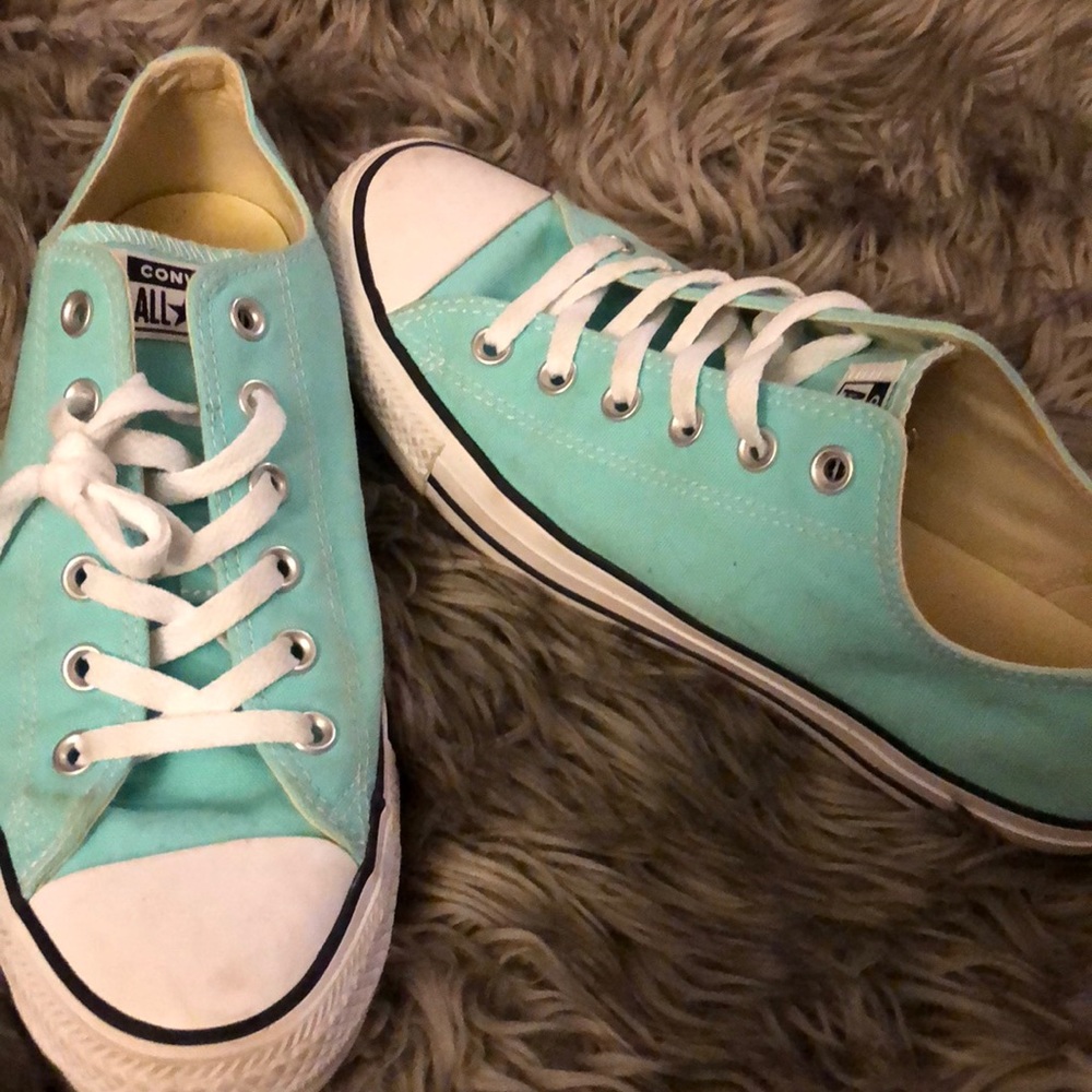 Blue Converse Shoes
